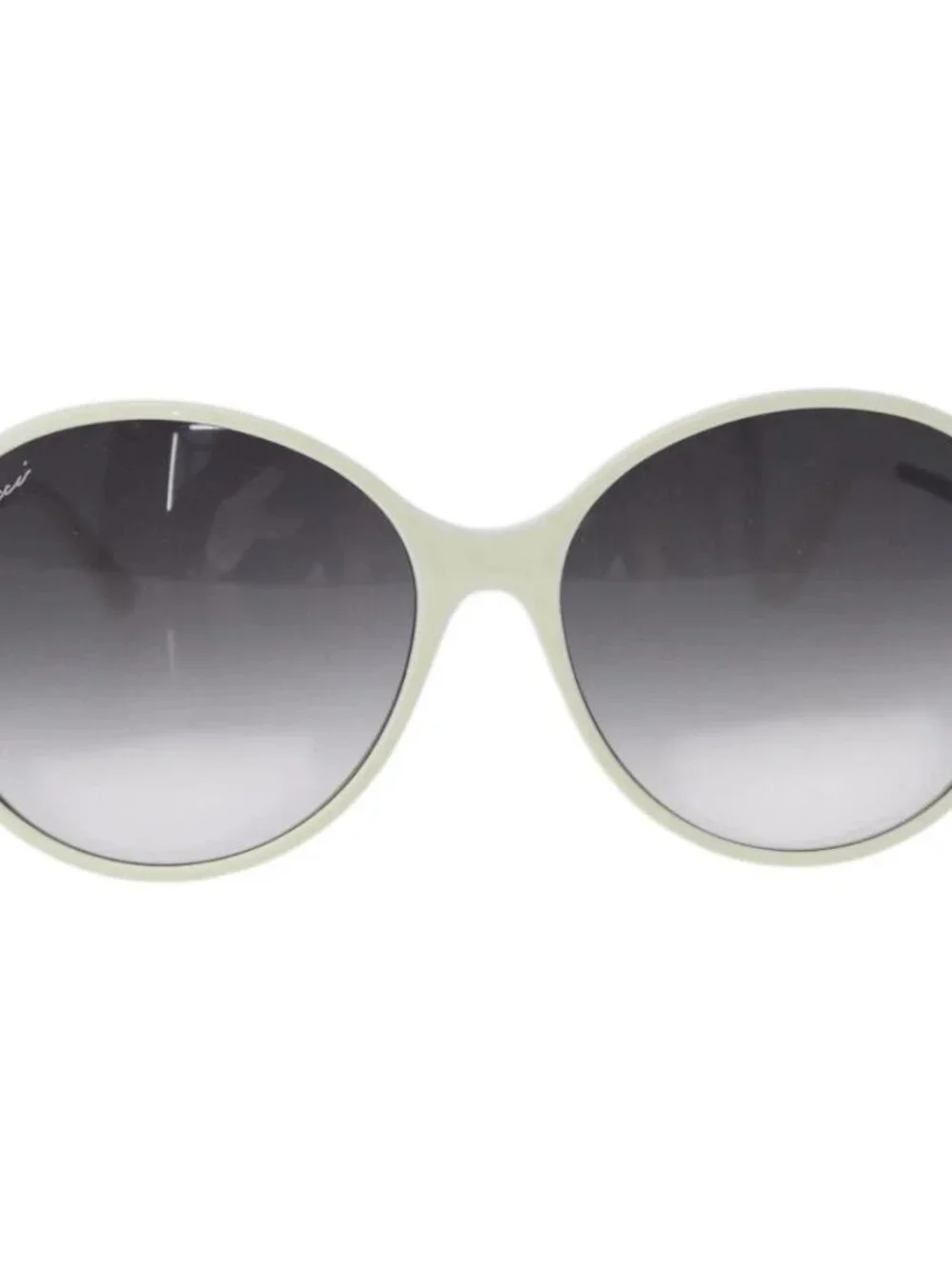 GUCCI Sunglasses plastic Black Auth hk3657